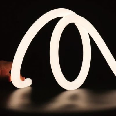 D25mm গোলাকার নিওন LED স্ট্রিপ লাইট 360° গোলাকার সিলিকন নিওন স্ট্রিপ